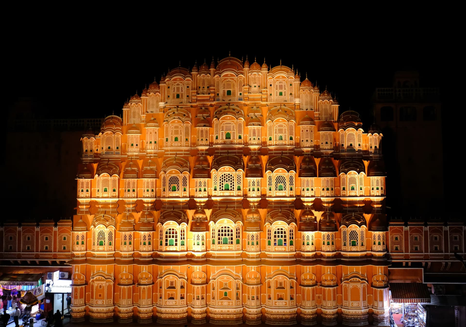 A vibrant street in Jaipur, representing the city's business potential